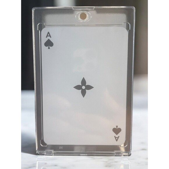 Louis Vuitton Murakami Monogram Playing Card - Ace Of Spades with COA & Case
